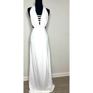 Stand out in the beautiful drop dead white dress!!!